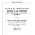 Cover Art for 9781981642557, Update on the evolving security situation in the Democratic Republic of the Congo and implications for U.S. national security : Committee on Armed ... second session, hearing held December 19, by United States Congress