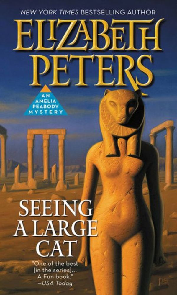 Cover Art for 9780446571197, Seeing a Large Cat by Elizabeth Peters