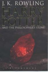 Cover Art for 9780747573609, Harry Potter and the Philosopher's Stone (Adult edition) by J.K. Rowling
