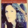 Cover Art for 9780060798062, A Return to Love by Marianne Williamson