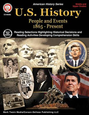 Cover Art for 9781622236442, U.S. History, Grades 6-12People and Events 1865-Present by George Lee