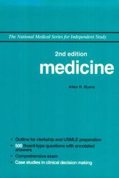 Cover Art for 9780683062335, Medicine (NMS) (The National Medical Series for Independent Study) by Allen R. Myers