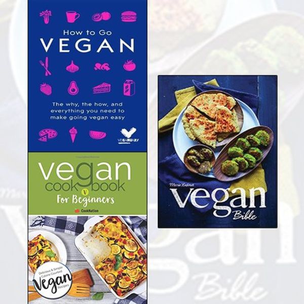 Cover Art for 9789123636266, vegan bible, how to go vegan, vegan cookbook for beginners [paperback] 3 books collection set - the why, the how, and everything you need to make going vegan easy by Veganuary