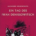 Cover Art for 9783872911391, Ein Tag des Iwan Denissowitsch by Alexander Solschenizyn