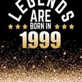 Cover Art for 9781981345519, Legends Are Born in 1999Birthday Notebook/Journal for Writing 100 Lined... by Kensington Press