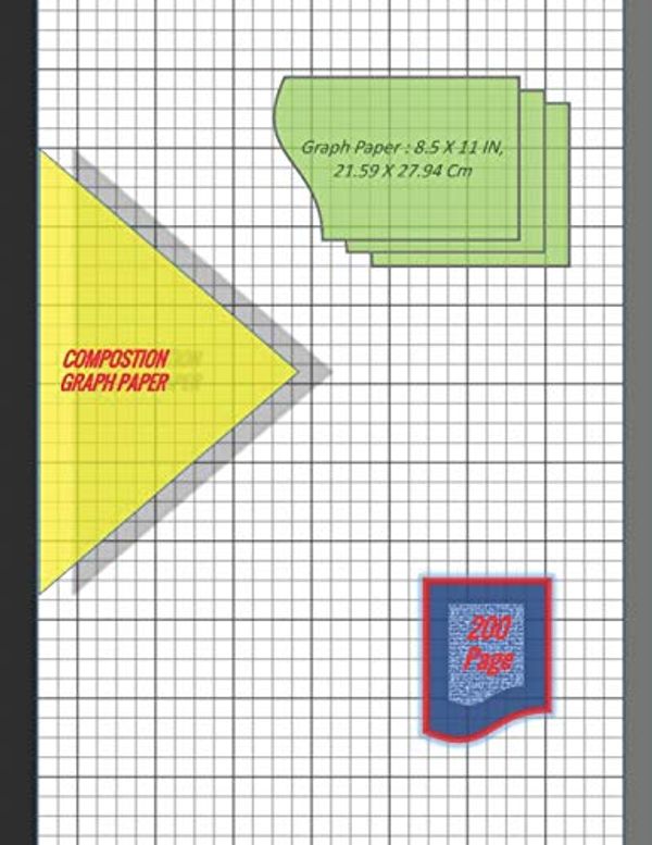 Cover Art for 9781675601129, Graph Paper Notebook 8.5 x 11 IN, 21.59 x 27.94 cm: 1/4 inch thin (0.5pt) &1 inch thicker (1pt) light gray grid lines perfect binding, non-perforated, ... Paper, Grid Paper, or Squared Paper Notebook by Dy