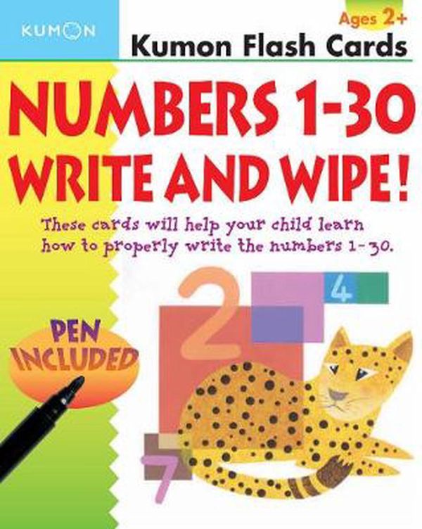 Cover Art for 9781933241081, Numbers 1-30 Write & Wipe! by Kumon Publishing