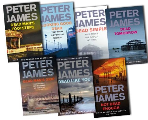 Cover Art for B005N6Y5M0, Peter James Roy Grace Novel 7 Books Collection Pack Set (Dead Man's Grip, Dead Like You, Dead Simple, Dead Tomorrow, Looking Good Dead, Not Dead Enough , Dead Man's Footsteps) by Peter James