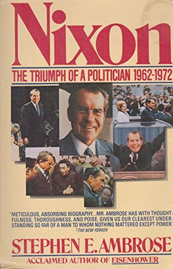 Cover Art for 9780671725068, Nixon by Stephen E. Ambrose