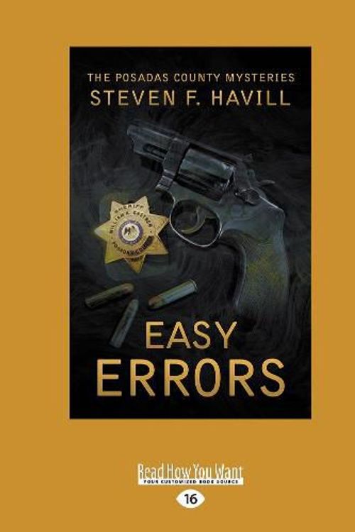 Cover Art for 9781525256219, Easy Errors: A Posadas County Mystery by Steven F. Havill