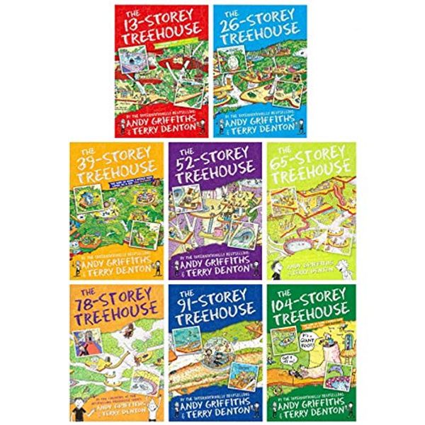 Cover Art for 9781529008227, The 13 Storey Treehouse Collection - 7 Books by Andy Griffiths