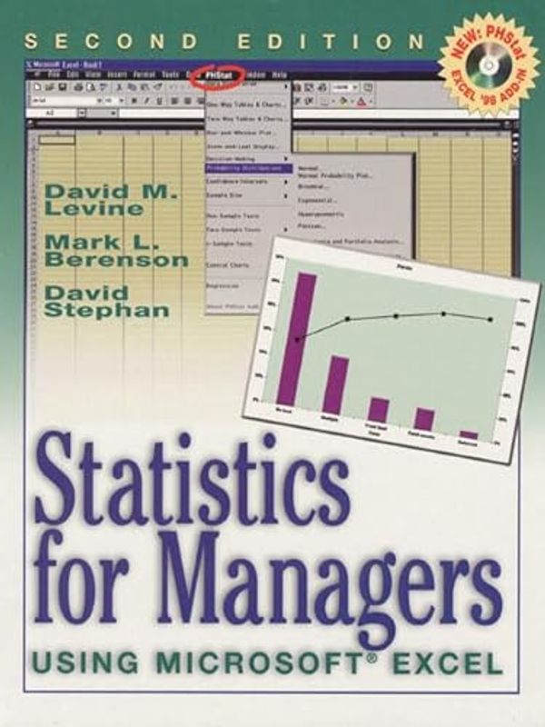 Cover Art for 9780130212184, Statistics for Managers Using MS Excel by Levine, David M.