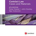 Cover Art for 9780409356892, Principles of Australian Contract Law: Cases and Materials, 6th edition by P Radan; J Gooley; I Vickovich