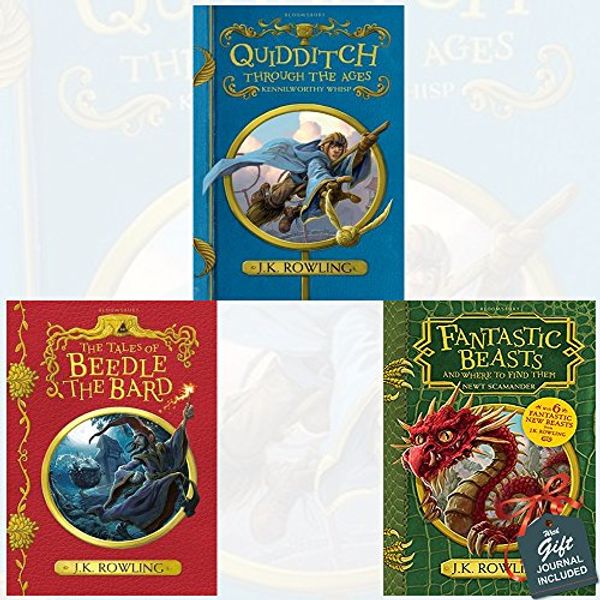 Cover Art for 9789123558865, J.K. Rowling Collection 3 Books Bundle With Gift Journal (Quidditch Through the Ages, The Tales of Beedle the Bard, Fantastic Beasts and Where to Find Them) by J.K. Rowling