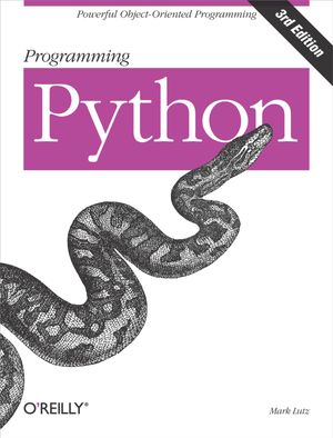 Cover Art for 9780596554613, Programming Python by Mark Lutz