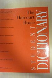 Cover Art for 9780152001872, The Harcourt Brace Student Dictionary by Christopher Morris