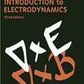 Cover Art for B08PPKXWM4, Introduction to Electrodynamics by David J. Griffiths