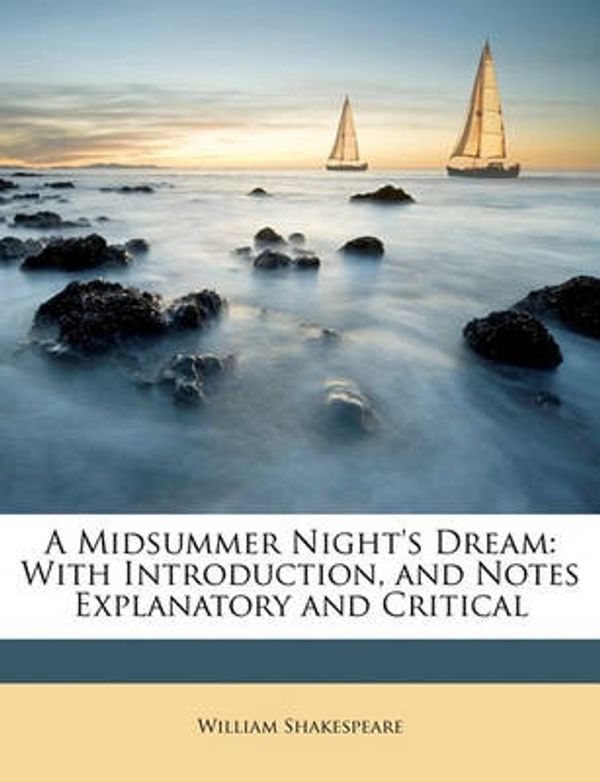 Cover Art for 9781149212370, A Midsummer Night's Dream by William Shakespeare