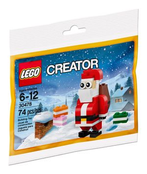 Cover Art for 5702015874960, Jolly Santa Set 30478 by LEGO