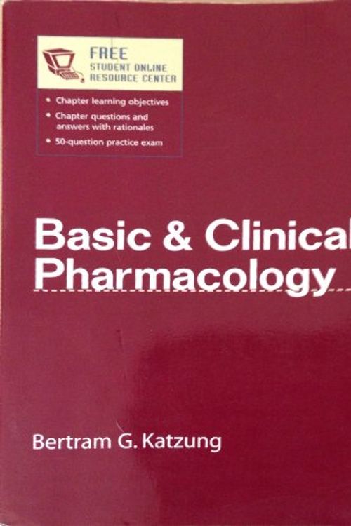 Cover Art for 9780071410922, Basic & Clinical Pharmacology, Ninth Edition by Bertram G. Katzung