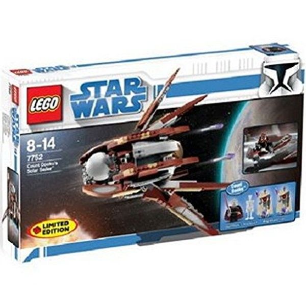 Cover Art for 0673419111737, Count Dooku's Solar Sailer Set 7752 by LEGO – Star Wars