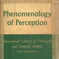 Cover Art for 9780710036131, Phenomenology of Perception (International Library of Philosophy) by Merleau-Ponty, Maurice