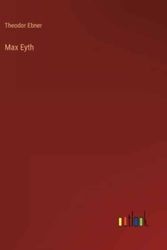 Cover Art for 9783368488130, Max Eyth by Theodor Ebner