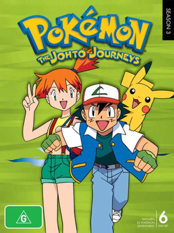 Cover Art for 9315842038915, Pokemon: Season 3 - Johto Journeys by MHE