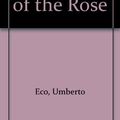 Cover Art for 9780749394455, The Name of the Rose by Umberto Eco