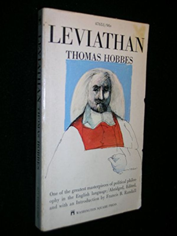 Cover Art for 9780671476533, Leviathan by Thomas Hobbes