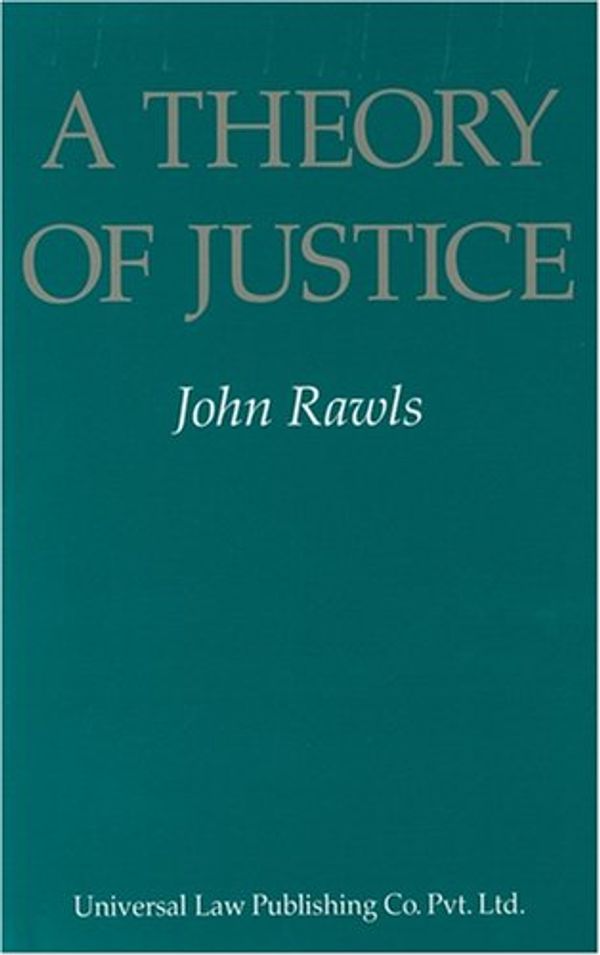 Cover Art for 9788175341753, A Theory of Justice by John Rawls