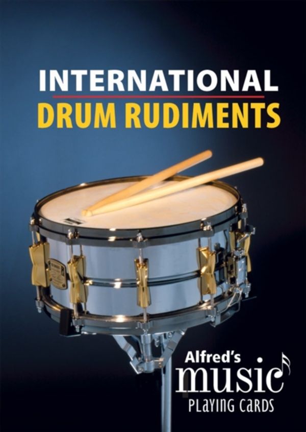 Cover Art for 9781470618568, Alfred's Music Playing Cards -- International Drum Rudiments1 Pack, Card Deck by Black, Dave