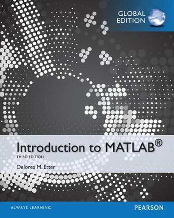 Cover Art for 9781292019390, Introduction to MATLAB, Global Edition by Delores Etter