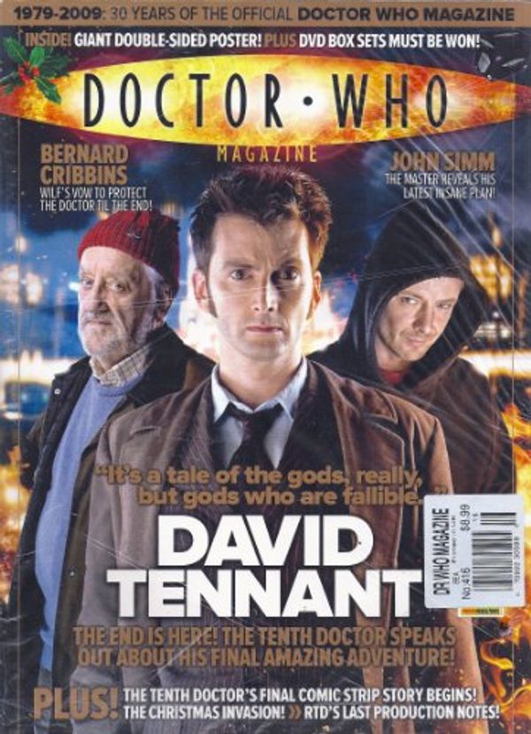 Cover Art for B00I0C017M, * BRAND NEW! / STILL FACTORY SEALED W/ GIANT DOUBLE-SIDED POSTER INSIDE! * David Tennant, John Simm, Bernard Cribbins - Doctor Who Magazine Issue #416 by 