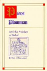 Cover Art for 9780802076557, "Piers Plowman" and the Problem of Belief by Britton J. Harwood