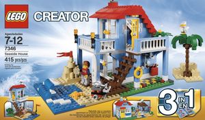 Cover Art for 5702014840010, Seaside House Set 7346 by Lego