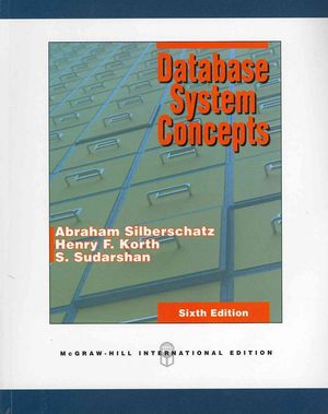 Cover Art for 9780071289597, Database System Concepts by Abraham Silberschatz, Henry F. Korth, S. Sudarshan