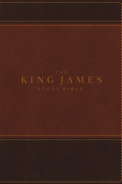 Cover Art for 9780718079826, The King James Study Bible, Imitation Leather, Brown, Full-color Edition by Thomas Nelson
