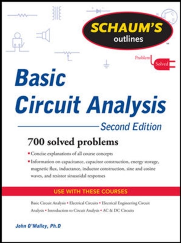 Cover Art for 9780071756433, Schaum's Outline of Basic Circuit Analysis by John O'Malley