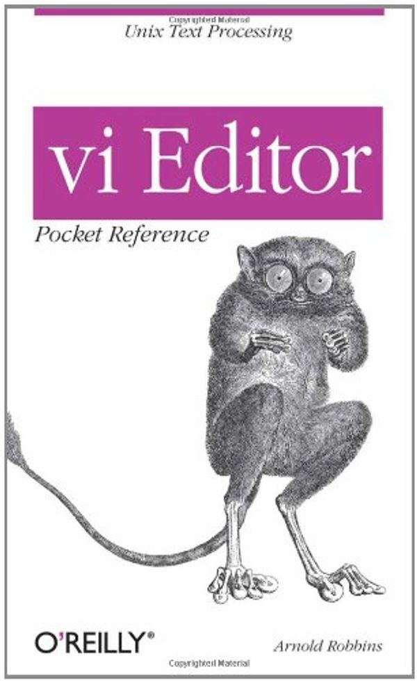 Cover Art for 9781565924970, vi Editor by Arnold Robbins