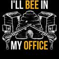 Cover Art for 9781708076870, I'll Bee In My New Office: Lined A5 Notebook for Beekeepers by Beekeeping Publishing