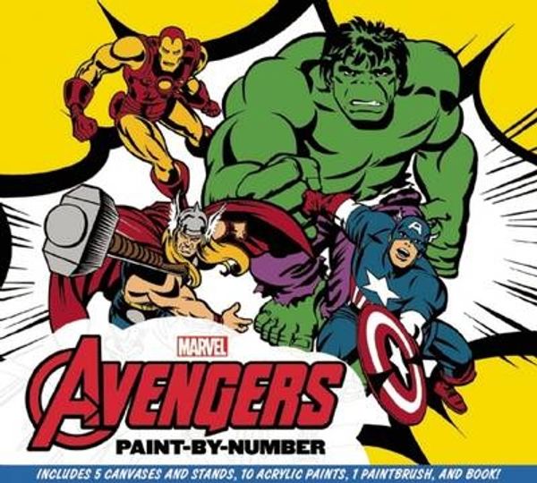 Cover Art for 9781626864429, MarvelThe Avengers Paint-By-Number: Re-Create Five Cl... by Daniel Wallace