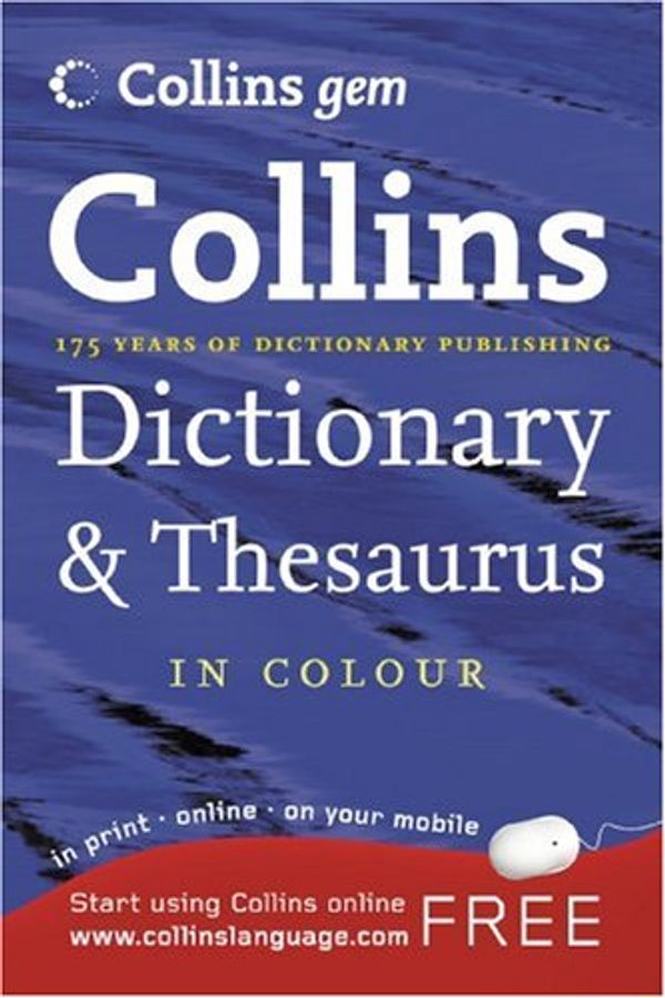 Cover Art for 9780007224364, Collins Dictionary and Thesaurus by 
