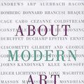 Cover Art for 9780805044416, About Modern Art by David Sylvester