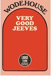 Cover Art for 9780860090885, Very Good, Jeeves by P. G. Wodehouse
