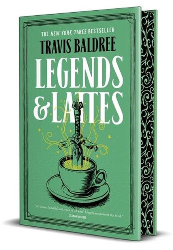 Cover Art for 9781250342782, Legends & Lattes by Travis Baldree