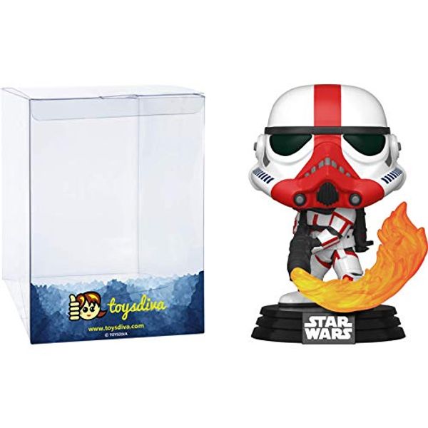 Cover Art for B0846445R6, Incinerator Stormtrooper: Funk o Pop! Vinyl Figure Bundle with 1 Compatible 'ToysDiva' Graphic Protector (350 - 45542 - B) by Unknown