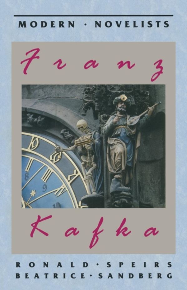 Cover Art for 9780333537534, Franz Kafka by Beatrice Sandberg, Ronald Speirs