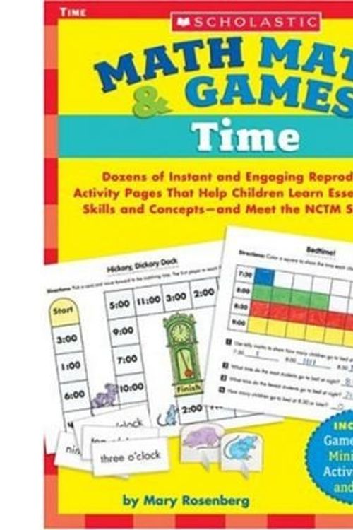 Cover Art for 9780439518802, Math Mats & Games: Measurement: Dozens of Instant and Engaging Reproducible Activity Pages That Help Children Learn Essential Math Skills an by Mary Rosenberg