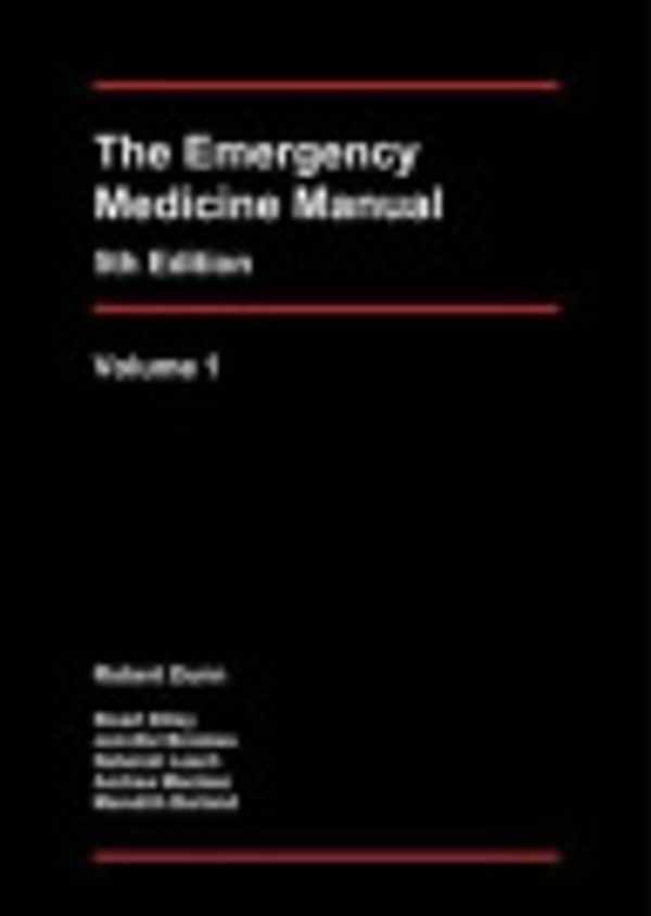 Cover Art for 9780957812154, The Emergency Medicine Manual [ 2 Volumes ] by Dunnick R, Dilley S, Brookes J, Maclean A